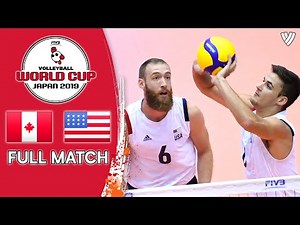 Canada 🆚 USA - Full Match | Men’s Volleyball World Cup 2019