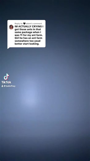 Replying to @🖤salem guys where’s the best spot to hide an ant army? @Animal Planet #fyp