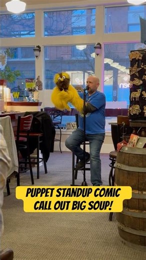 Big Soup Is a Scam and This Puppet Has Proof (Live Comedy)