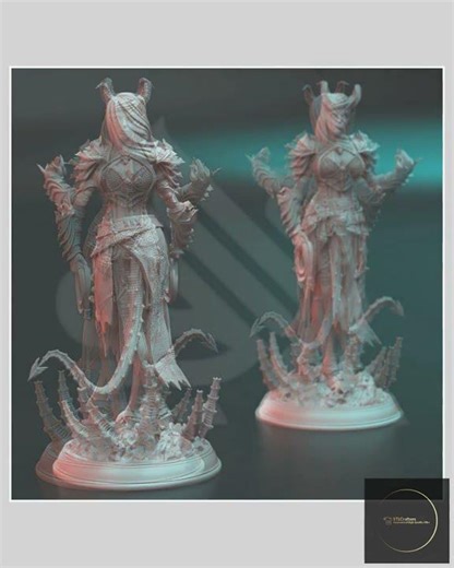 Skardi of the Third – Warlock of Decay 3D STL Files