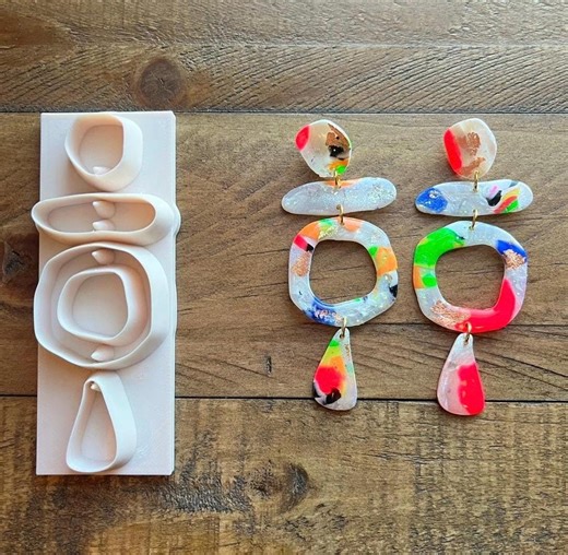 All-in-one Polymer Clay Cutter & Hole Punch | E-80 - Etsy