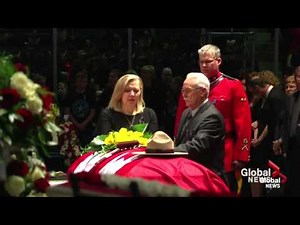 Tribute Const. David Wynn - Regimental Funeral - St. Albert RCMP