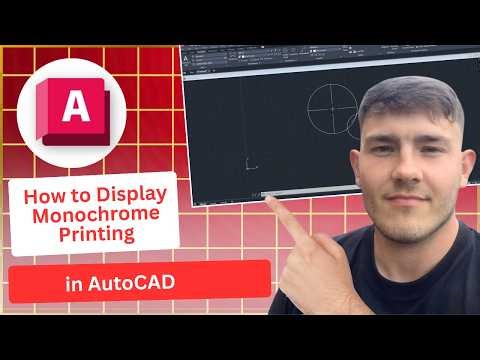 How to Display Monochrome Printing in AutoCAD (2026 Guide)