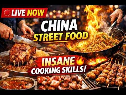 LIVE🔴 Street Food POV: Meat & Egg Burger | Delicious Morning Food | Thursday (4308)
