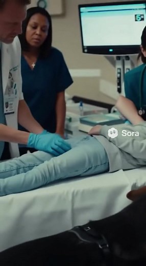 K9 Dog Walks Into Hospital With a Girl in Trouble — What Followed Left Everyone Speechless! It was an ordinary Monday morning at St. Mercy General Hospital. Doctors moved quickly through the halls, nurses rushed from one room to another, and the phones rang without pause. The entire building was buzzing with energy—until everything suddenly fell silent. Through the automatic doors walked a German shepherd. But this wasn’t just any dog. Resting carefully across his back was a young girl, pale and