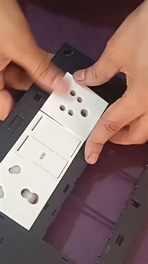 Switch board fitting step by step#viral #ytshorts #video #tutorial #shorts #electrician #viralshorts