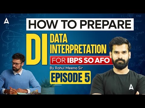 IBPS SO AFO Quantitative Aptitude | IBPS AFO Prelims Data Interpretation (DI) #5 | By Rahul Meena