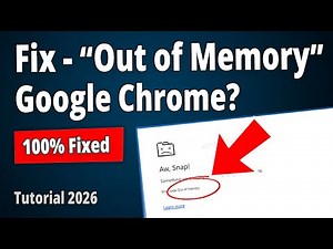 [SOLVED] 5 Ways To Fix the Error Code Out of Memory in Chrome!