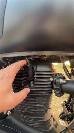 The Best Performance Upgrade? 2026 Classic 350 Stealth Black Iridium Spark Plug Install#shorts