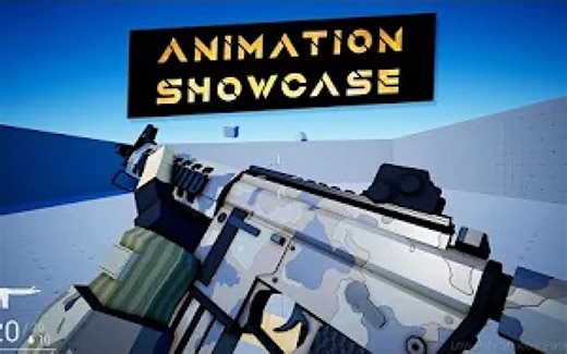 [虚幻引擎][Low Poly 射击游戏资源包] 武器动画展示 [2.0]