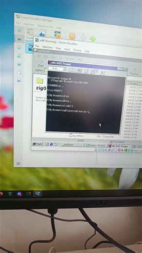 compiling a tiny lisp interpreter with z98 to c89 #retro #programming #win98