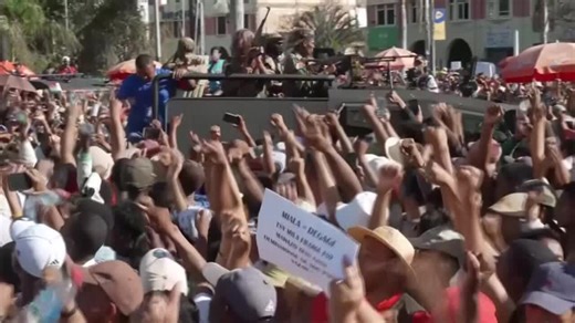 Madagascar’s military appears on stage as colonel says it has taken power
