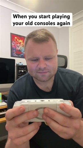 When You Start Playing Your Old Consoles Again…