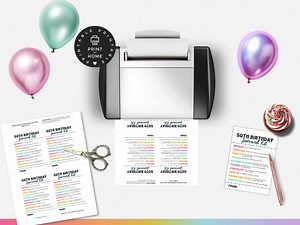 50th Birthday Survival Kit Tag, Funny Gag Gift for Friends, Printable Milestone Birthday Gift, Novelty Survival Kit Label, Party Favor - Etsy