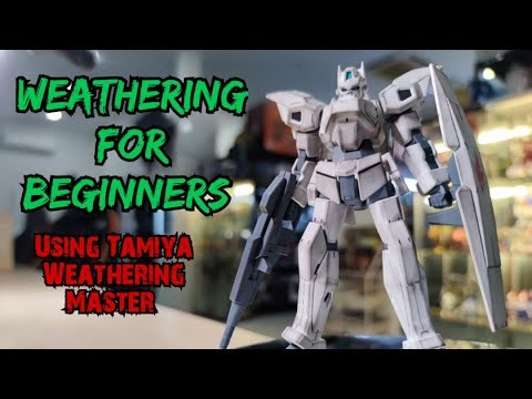 How to basic weathering gunpla for beginners-Tamiya Weathering Master