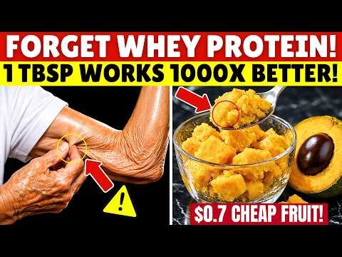 Build Muscle After 75: THIS SECRET Fruit Builds Muscle 1,000x Faster Than Whey | Senior Health Tips