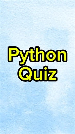 Bca student on Instagram: "🔥Give your answer in direct Comment section 👉💬 Python Quiz Python mcq Questions Python Programing #viral#codinglife#python#trendingreel #pythonquiz"
