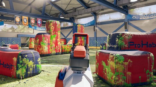 Aim down sight with a Nerf Modulus Holo Sight #blender3d #nerf #reddotsight #holosight #aimdownsight