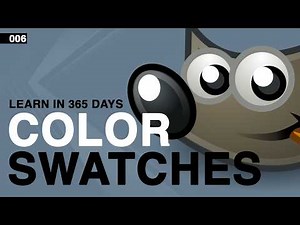 Basic Color Swatches in Gimp