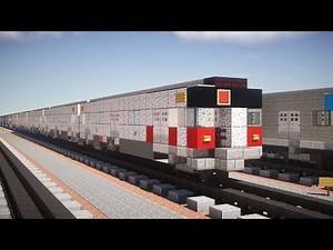 Minecraft NYC MTA R188 Subway Car Tutorial