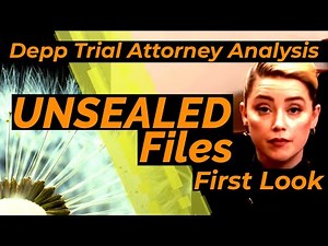 THE UNSEALED FILES - First look at new documents released in Depp v. Heard
