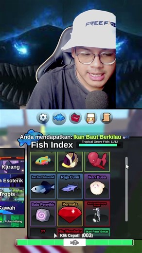 CARA CEPAT MISI DIAMOND ROD ROBLOX FISHIT #ff #freefire #roblox #fishit