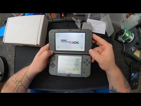 Gamestop Refurbished New 3ds XL UNBOXING X2
