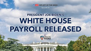 391K views · 2.6K reactions | President Biden's 2021 White House payroll is larger than that of Trump & Obama at the same point in their presidencies! Full episode: https://www.youtube.com/watch?v=XWxD1v5azJA | Open The Books | Facebook