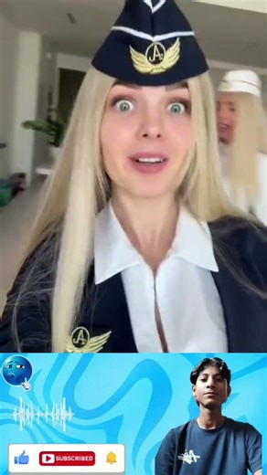 Air Hostess Dance Fun ✈️😍 Cabin Crew Trending Moments #Shorts#fashiontrends #crewlife #fashion