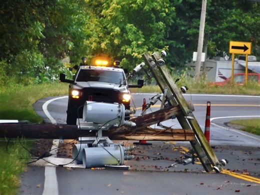 Power outage risk map shows millions under threat as flood warning issued
