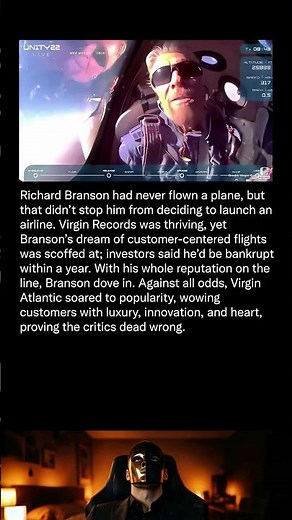 How Richard Branson Made His Wildest Dream Take Off #success #determination