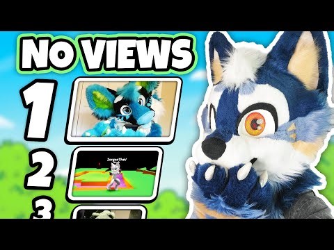 Reacting To Furry Videos With 0 VIEWS... (Unexpected)