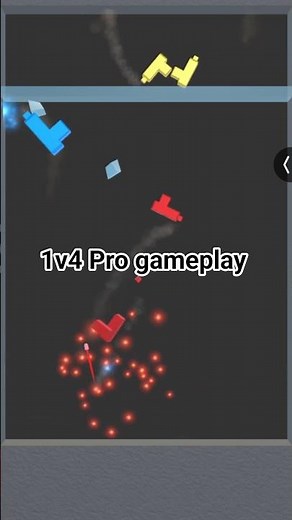 🔥 1v4 Pistol Duel Pro Gameplay | Impossible Challenge 😱 #Shorts