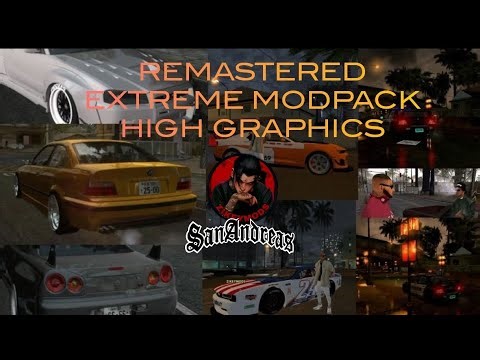 GTA EXTREME GRAPHICS MODPACK FULL MAP RETEXTURED