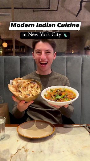 116K views · 1.7K reactions | One of my favorite Indian restaurants in NYC  #indianfood #restaurant #nyc | Eitan Bernath | Facebook