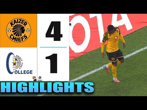 HIGHLIGHTS | Kaizer Chiefs vs Orbit College | Betway Premiership