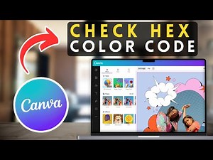 How to Check Hex Color Code in Canva | Canva Tutorial (2025)