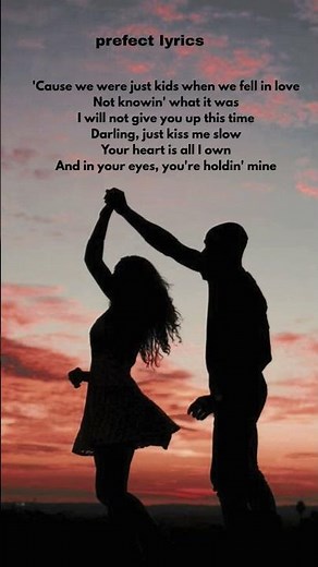 we were just kids when we fall in love ✨