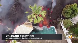 5.3K views · 81 reactions | Volcanic Eruption Leaves Devastation In Spain's Canary Islands - More earthquakes have rocked Spain's Canary Islands...speeding up evacuations as a volcano there is leaving a huge trail of destruction. | CBS News Texas | Facebook