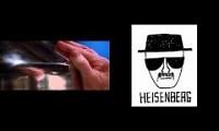 Mix of 2 videos from youtube : breaking bad negro y azul
