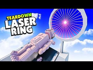 The LASER RING Destroys Every VEHICLE! - Teardown Mods
