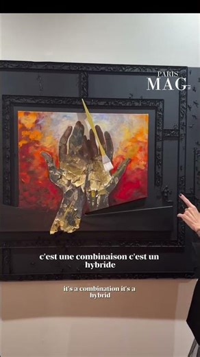 Elena Shaura, «Sweeping Pendulum», présentée à Art Capital au Grand Palais