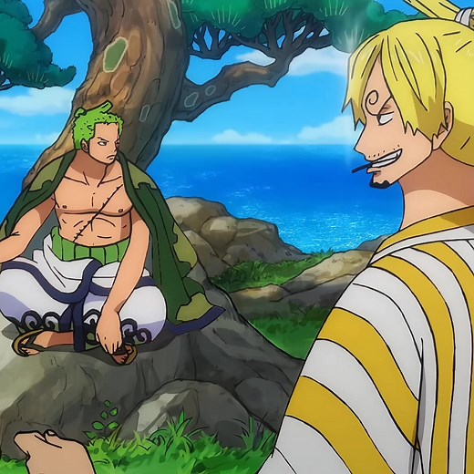 Zoro and Sanji Anime Romance: Tied to a Tree Downfall