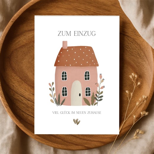 New Home Card | Printable Housewarming Card | Instant Download | Moving Card | Printable Greeting Card | New House Congratulations - Etsy