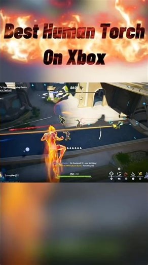 I’m The BEST Human Torch on console! 🔥🎮 #humantouch #marvelrivals #gaming