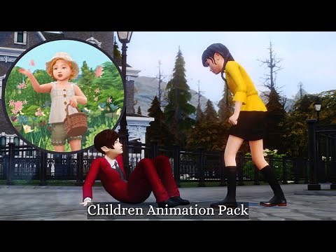 *DOWNLOAD* The Sims 4 Children Animation Pack #thesims #thesims4