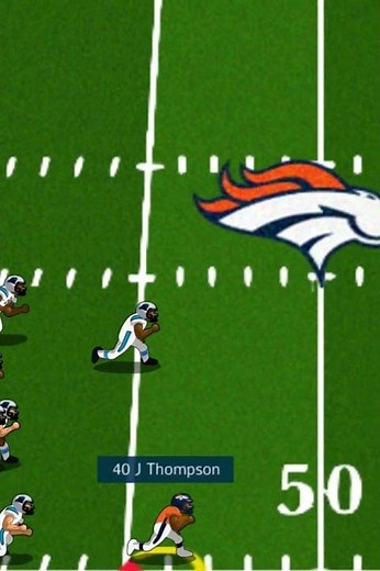 2015 Denver vs Carolina (highlight) Juwan Thompson touchdown pass.