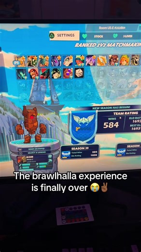 Achieving Diamond in Brawlhalla: Our Journey