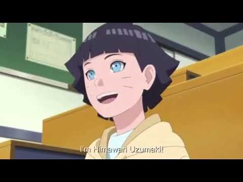 Himawari First Day In Academy Boruto Naruto Next Generation