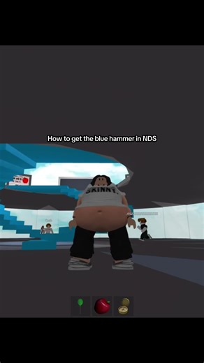 How to get the blue hammer in NDS | #xyzbca #roblox #naturaldisastersurvival #funny